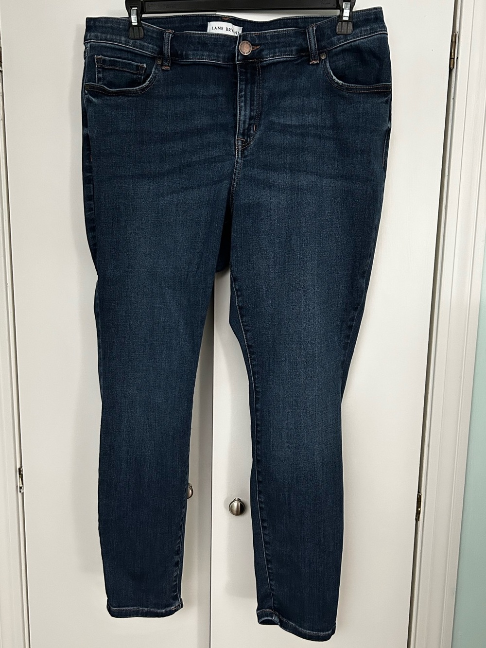 Lane Bryant Flex Magic Mid Rise Skinny Jeans